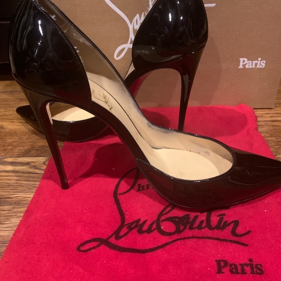 💲SOLD💲Christian louboutin black Iriza heel - Picture 2 of 7